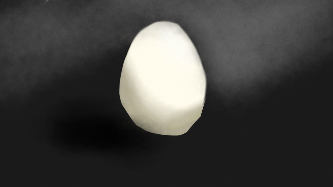 egg in dark