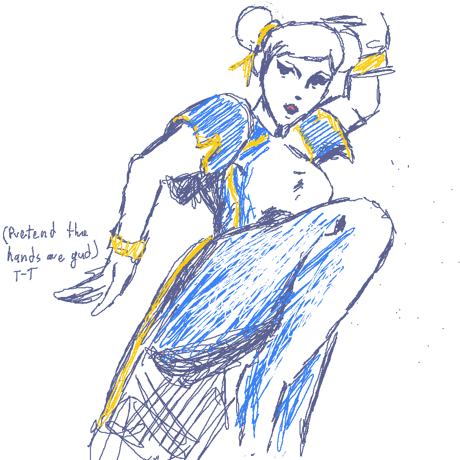 Practicin to improve my sketches, chun liii