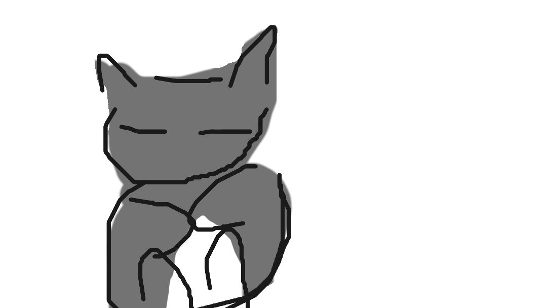 Just my cat, ok