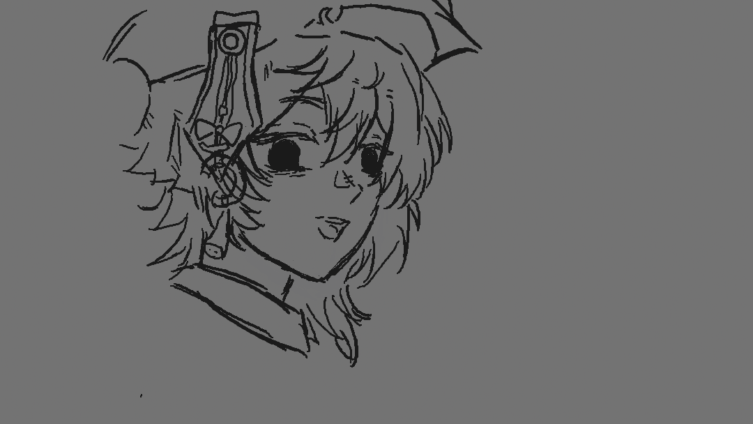 i was supposed to color it but i got lazy mb✌️
