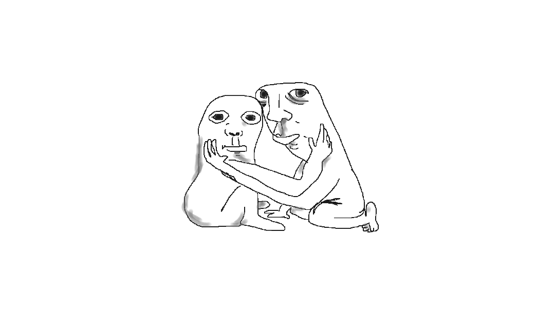 Drawing of "expressions" by @domiedophin