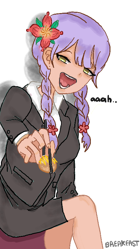 Open your mouth! Aahh…