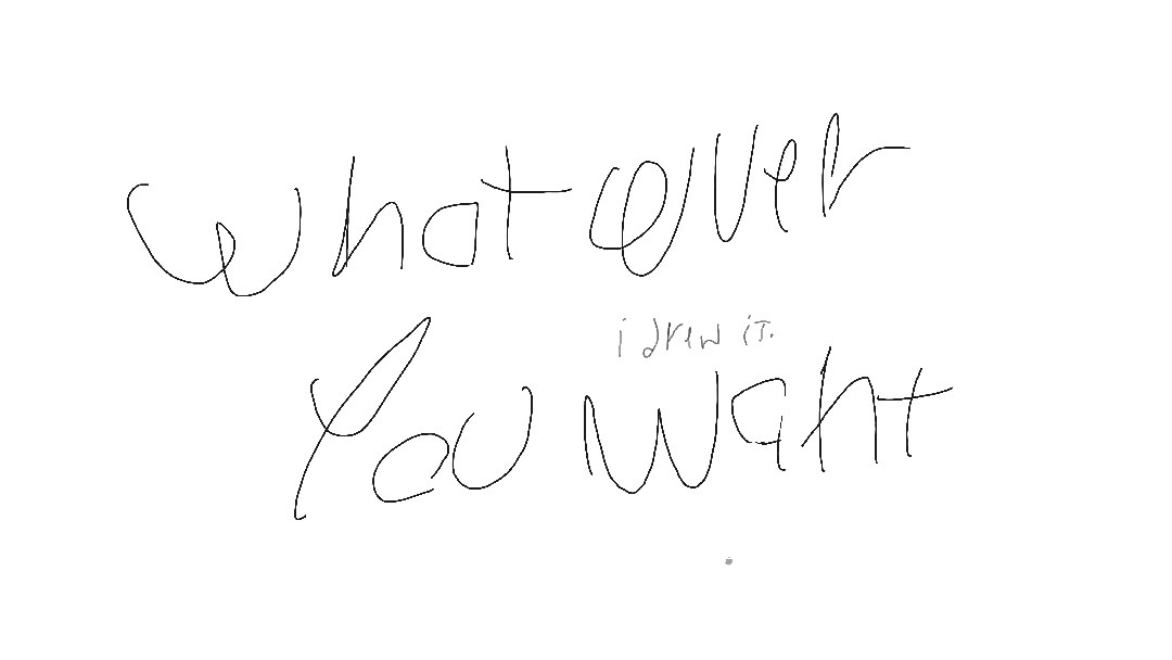 Drawing of "Free Day Friday: draw whatever you want!" by @lucio