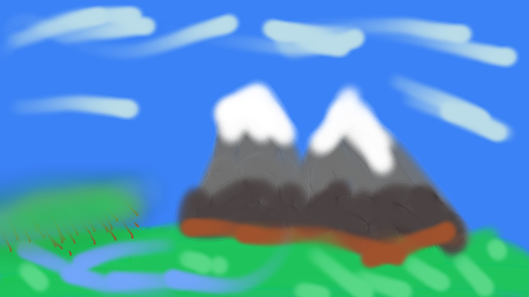 Had to channel my inner bob ross