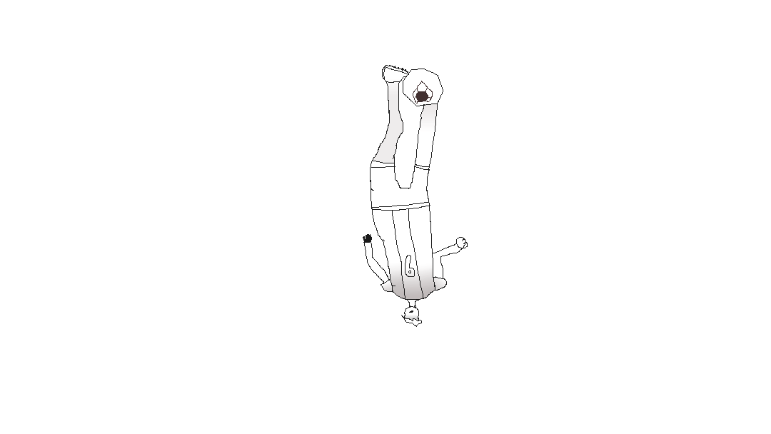 feels like colour would ruin this piece. also, drawing football patterns do be hard